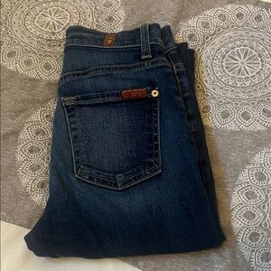 7 for all mankind high waist ankle Jeans